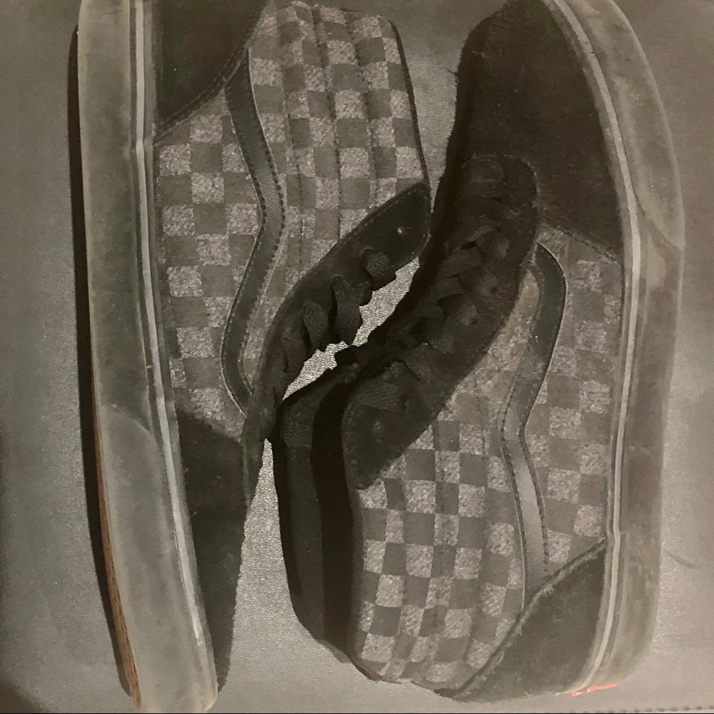 ❌SOLD❌Vans Mens High-Top Checkered Skate Shoe - Picture 3 of 8